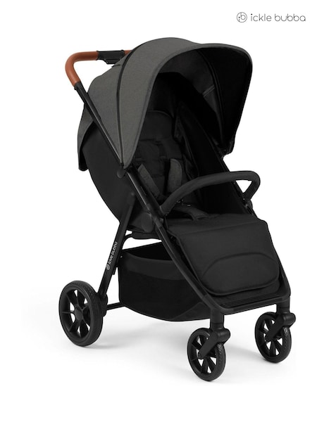Ickle Bubba Charcoal Grey Stomp Stride Stroller (AG3098) | £219
