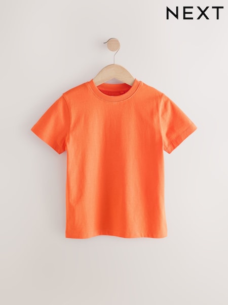 Orange Regular Fit Short Sleeve T-Shirt (3-16yrs) (AG3362) | £3.50 - £6.50