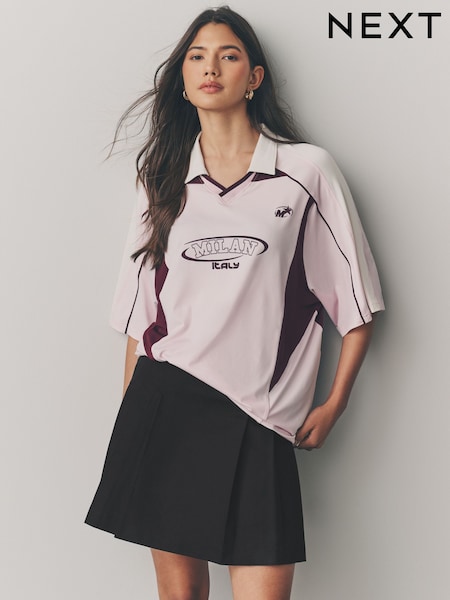 Black Pleated Kilt Mini 100% Cotton Skirt (AG3544) | £35