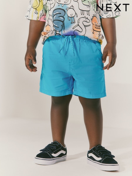 Aqua Blue Pull On Shorts (3mths-7yrs) (AG3802) | £5 - £7