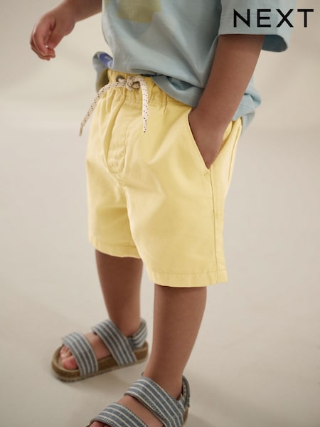 Yellow Pull On Shorts (3mths-7yrs) (AG3803) | £5 - £7