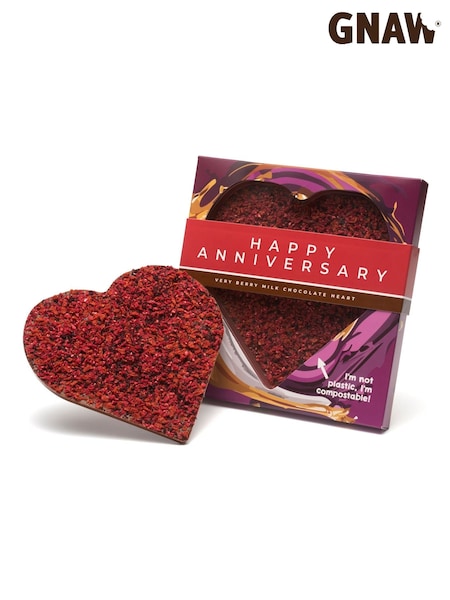 Gnaw Chocolate Heart Very Berry Happy Anniversary (AG4191) | £15