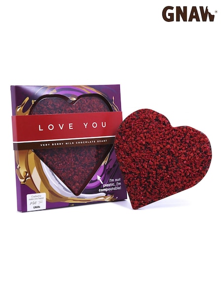 Gnaw Chocolate Heart Very Berry Love You (AG4192) | £15