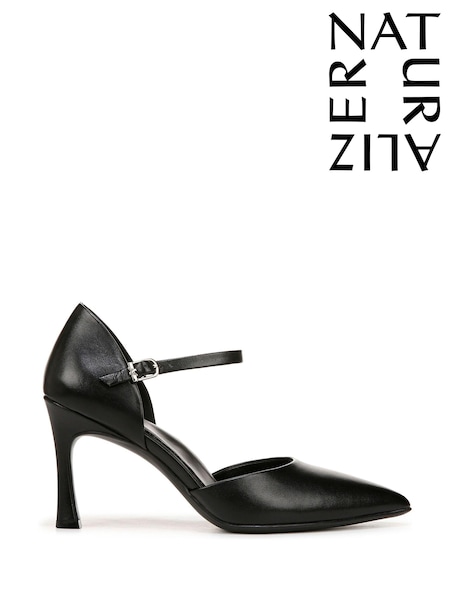 Naturalizer Amber Wide Fit Stilleto Heel Ankle Strap Shoes (AG4289) | £130