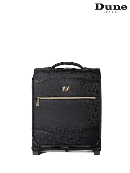 Dune London Black Oriel 2 Wheel Underseat Cabin Case (AG4696) | £99