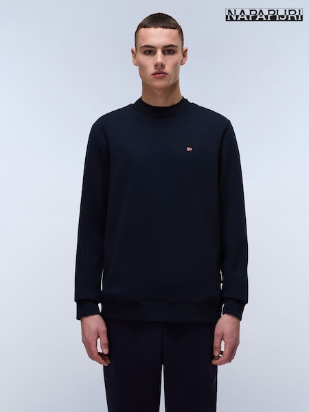 Napapijri Blue Balis Crew Neck Sweatshirt (AG4772) | £65