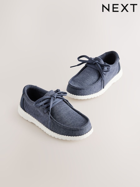 Blue Lightweight Boat Shoes (AG4809) | £22 - £29