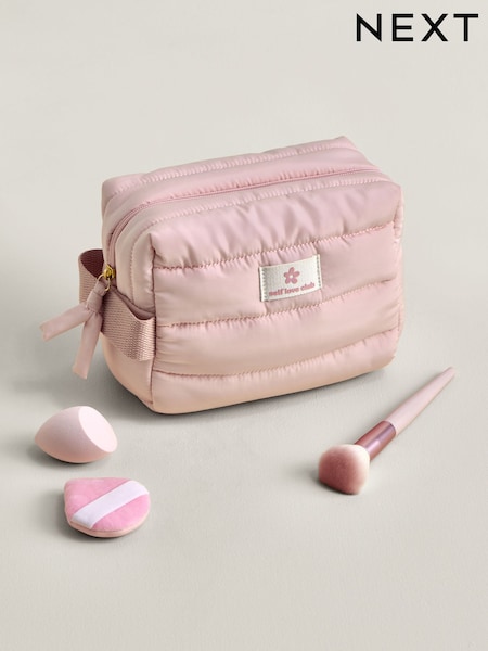 Pink Padded Makeup Bag (AG4905) | £14