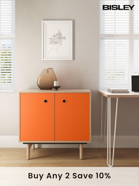 Bisley Bisley Orange Bridge Sideboard (AG4965) | £350