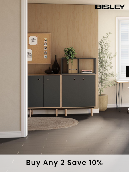 Bisley Black Bridge Tall Sideboard (AG4973) | £535