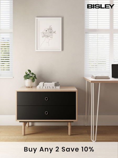 Bisley Black Bridge Small Sideboard (AG4993) | £415