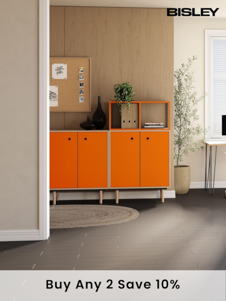 Bisley Orange Bridge Tall Sideboard (AG4997) | £535