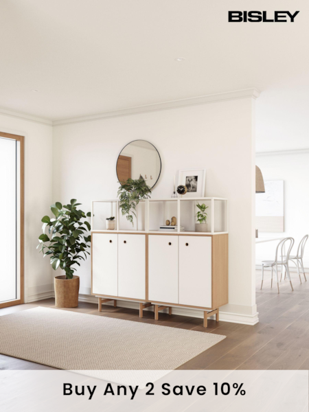 Bisley White Bridge Tall Sideboard (AG5009) | £535