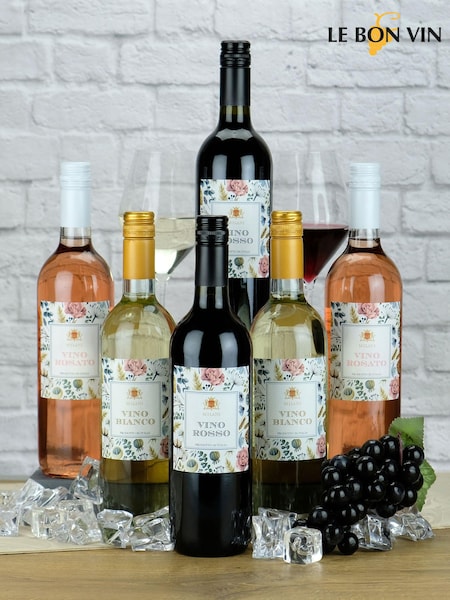 Le Bon Vin Italian Milani Mixed Case of Wines (AG5387) | £56