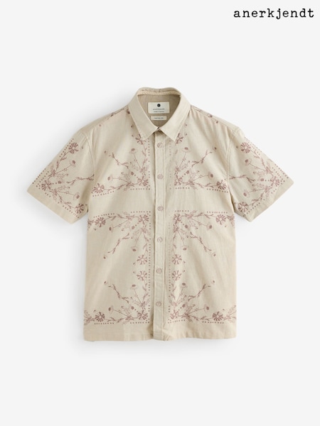 Anerkjendt Stone Theo Flower Print Shirt (AG5648) | £75