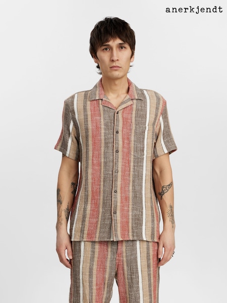 Anerkjendt Multi Akjan Structured 100% Cotton Shorts (AG5668) | £60