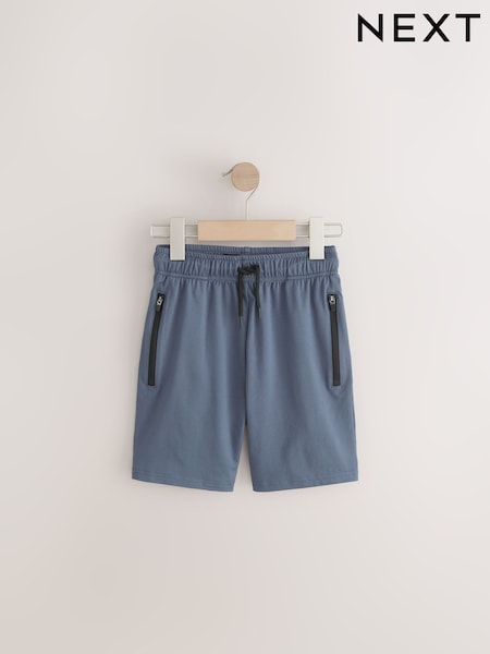 Mid Blue Light Weight Sports Shorts (3-17yrs) (AG5800) | £9 - £14