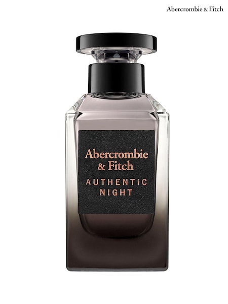 Abercrombie & Fitch Men Authentic Night for Eau De Toilette Fragrance 100ml (AG6567) | £41