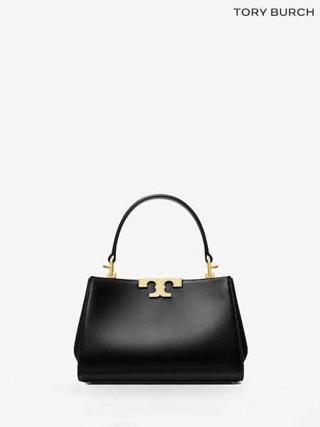 Tory Burch Black Eleanor Mini Satchel Bag (AG6976) | £585