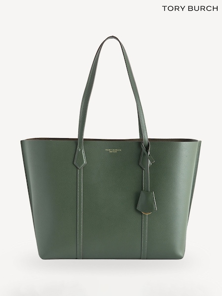 Tory Burch Green Perry Triple-Compartment Tote Bag (AG6980) | £425