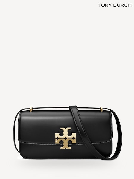 Tory Burch Black Eleanor Small Convertible Shoulder Bag (AG6985) | £530