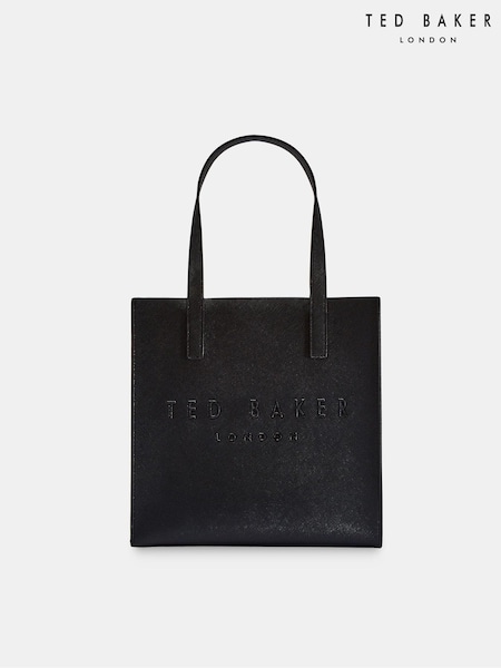 Ted Baker Black Seacon Crosshatch Small Icon Bag (AG7003) | £40