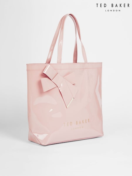 Ted Baker Pink Nicon Knot Bow Large Icon Bag (AG7006) | £50