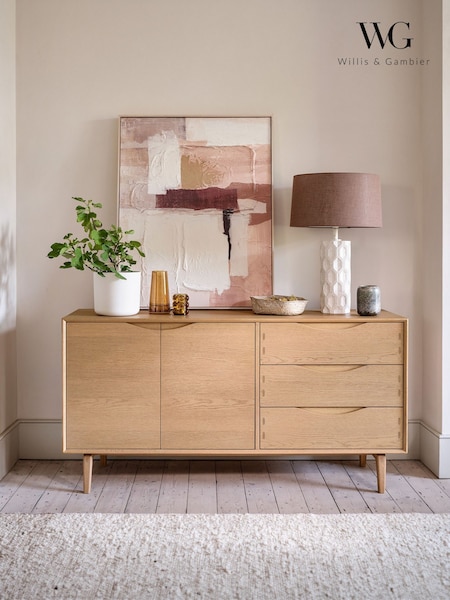 Willis & Gambier Otto Wide 2 Door 3 Drawer Sideboard