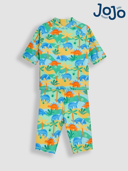 JoJo Maman Bébé Dinosaur Sun Protection Suits 2 Piece (AG8173) | £24 - £26