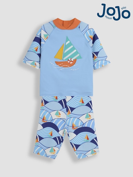 JoJo Maman Bébé Boat Sun Protection Suits 2 Piece (AG8188) | £24 - £26