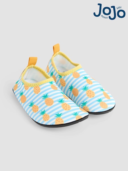 JoJo Maman Bébé Stripe Anti-Slip Swim Shoe (AG8210) | £12.50 - £14.50