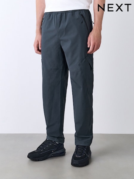Dark Blue Regular Fit Waterproof Walking Trousers (AG8423) | £50