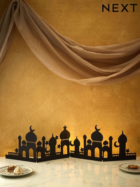 Black Eid Lit Metal Garland (AG8581) | £15