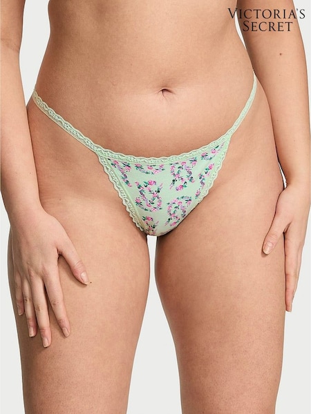 Victoria's Secret Pretty Mint Green G String Knickers (AG8758) | £9