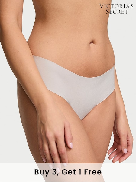 Victoria's Secret Silver Pearl Grey Thong Knickers (AG8767) | £9