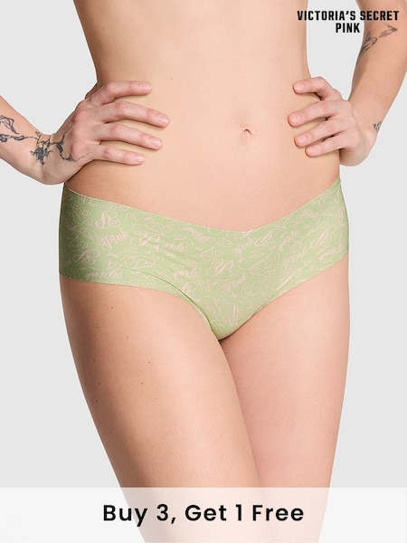 Victoria's Secret PINK Pale Petal Green Cheeky Knickers (AG8824) | £9