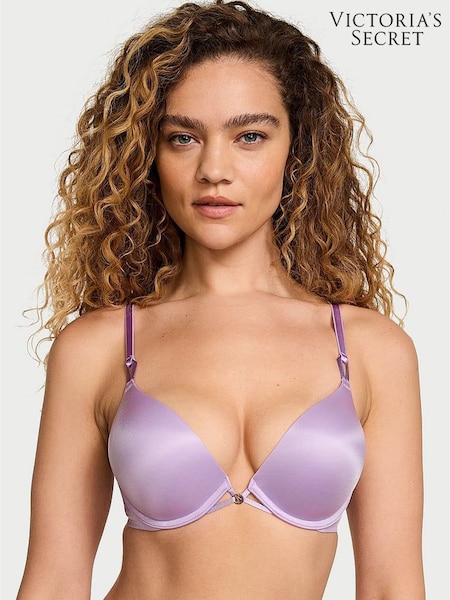 Victoria's Secret Charmed Violet Purple Add 2 Cups Push Up Bombshell Bra (AG8889) | £45