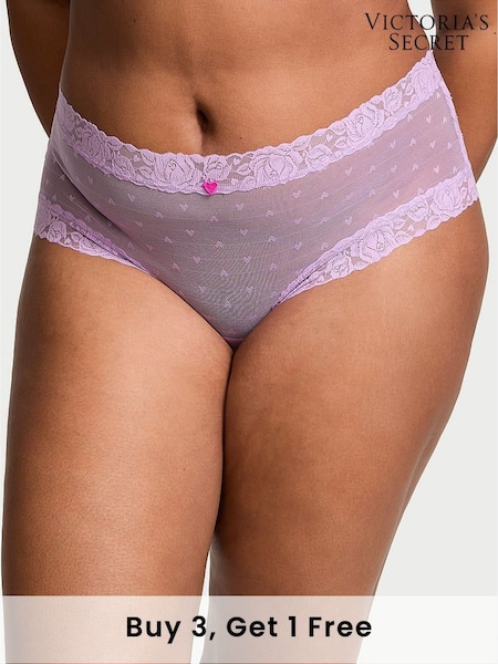 Victoria's Secret Charmed Violet Purple Cheeky Knickers (AG8920) | £9