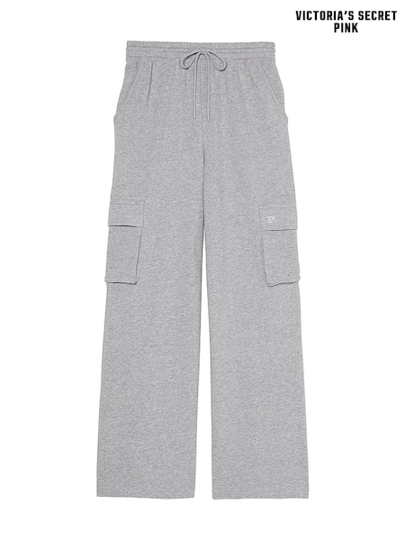 Victoria's Secret PINK Grey Heather Cargo Joggers (AG8944) | £55
