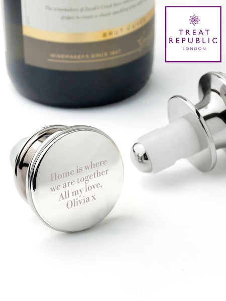 Personalise Bottle Stopper by Treat Republic (AG9002) | £25
