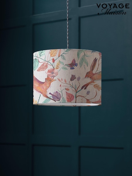 Voyage Maison Linen Leaping Into The Fauna Eva Lampshade (AG9225) | £58 - £78