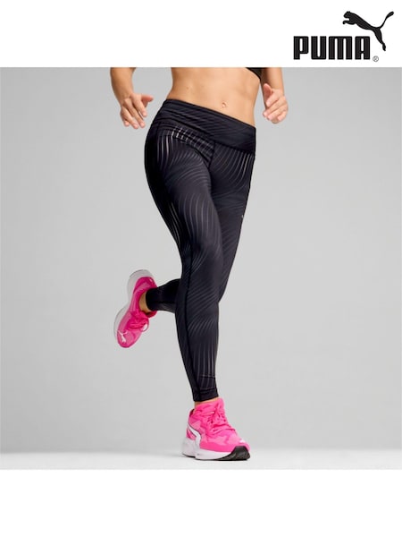 Puma Black Womens RUN FAV VELOCITY Running Tights (AG9489) | £45