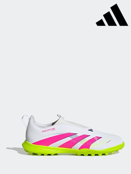 adidas Natural Kids Predator League Laceless Turf Boots (AH1001) | £55