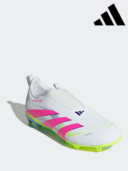 adidas Natural Kids Predator League Laceless Firm/Multi Ground Boots (AH1003) | £55