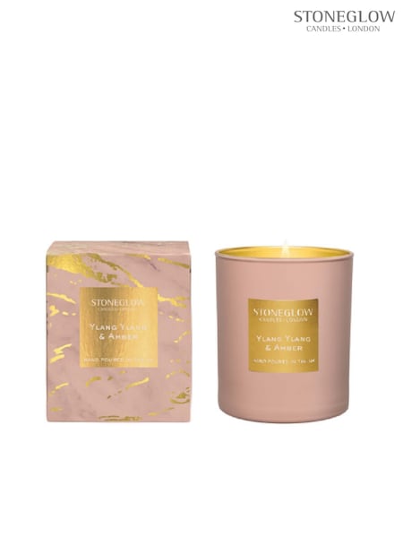 Stoneglow Ylang Ylang & Amber Luna Scented Candle (AH1653) | £27