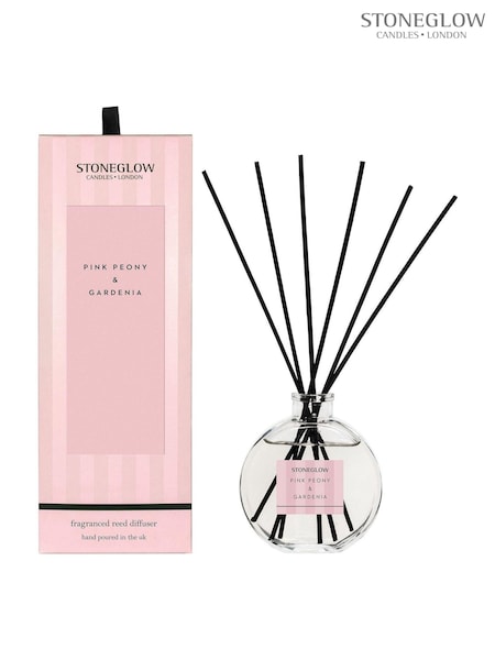 Stoneglow Pink 120ml Modern Classics Pink Peony and Gardenia Diffuser (AH1706) | £24
