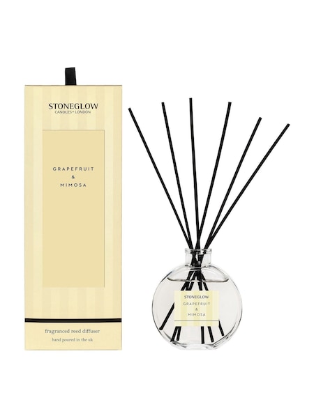 Stoneglow Grapefruit & Mimosa 120ml Modern Classics Reed Diffuser (AH1869) | £24