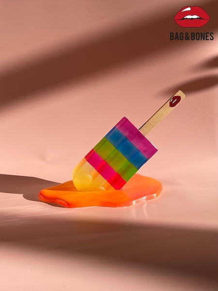 Bag & Bones Multi Sunshine Ice Lolly Ornaments Sculpture (AH3404) | £95
