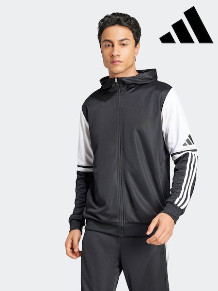 adidas Black Squadra 25 Hoodie (AH3582) | £40