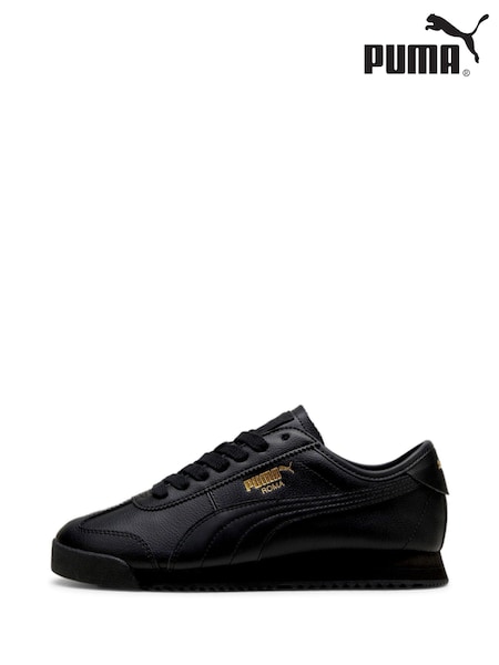 Puma Black Unisex Roma 68 Revival Sneakers (AH3906) | £85